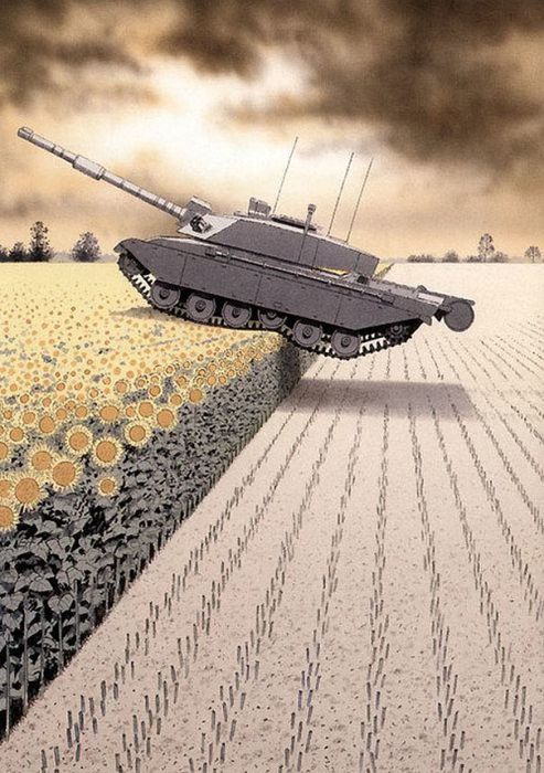 Сюрреалистичные рисунки Ги Бийю