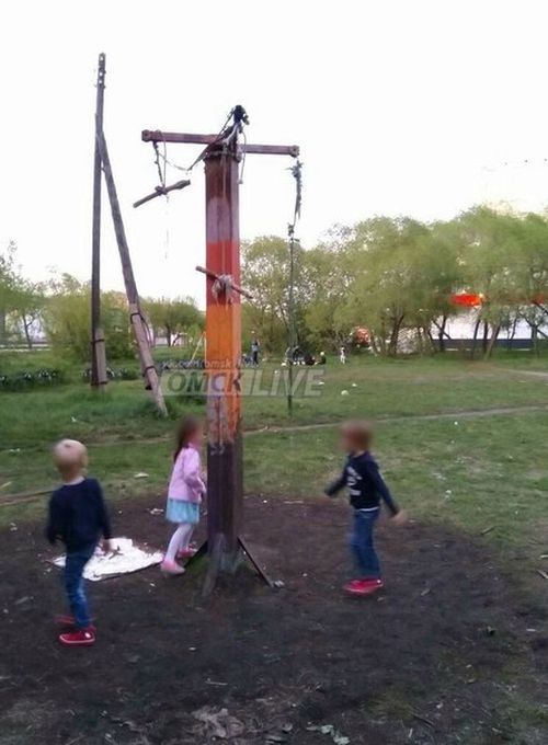«Детская площадка смерти» в Омске
