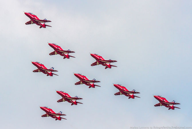 Пилотажная группа Red Arrows Пилотажная группа Red Arrows