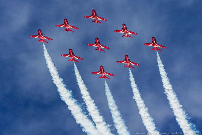 Пилотажная группа Red Arrows Пилотажная группа Red Arrows