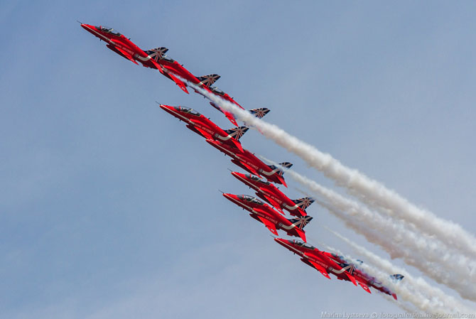 Пилотажная группа Red Arrows Пилотажная группа Red Arrows