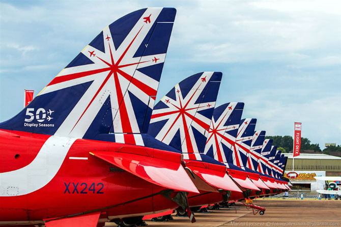 Пилотажная группа Red Arrows Пилотажная группа Red Arrows
