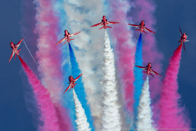 Пилотажная группа Red Arrows Пилотажная группа Red Arrows