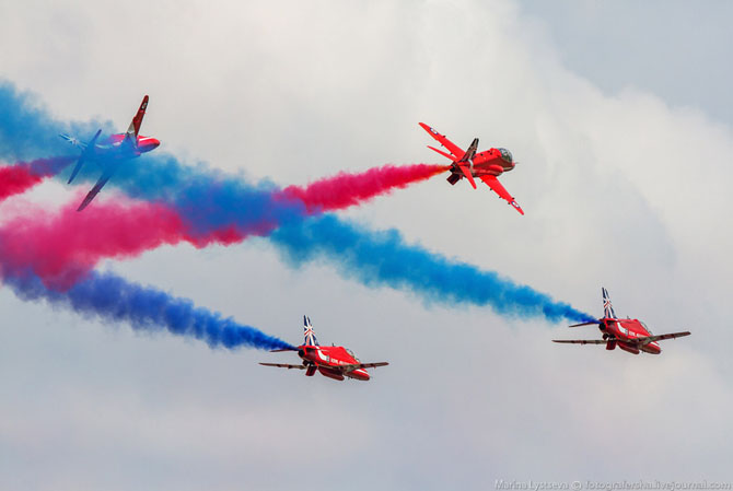 Пилотажная группа Red Arrows Пилотажная группа Red Arrows