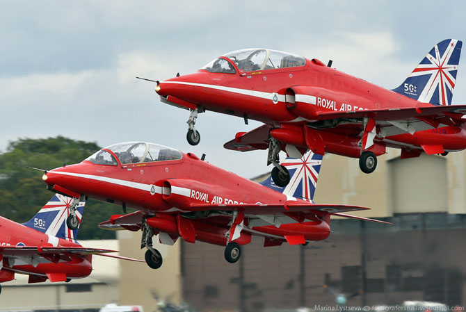 Пилотажная группа Red Arrows Пилотажная группа Red Arrows