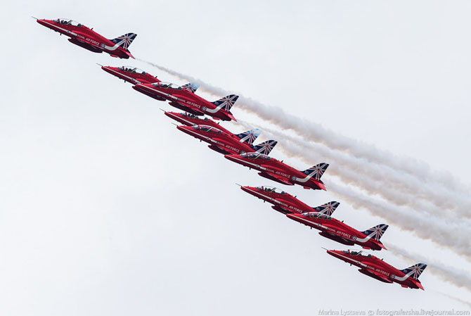 Пилотажная группа Red Arrows Пилотажная группа Red Arrows