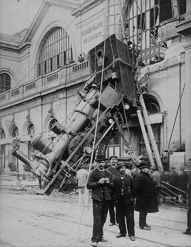 Крушение поезда на вокзале Монпарнас 1895 года Крушение поезда на вокзале Монпарнас 1895 года