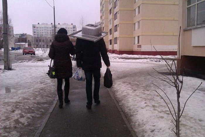 Фото, которые возможно было сделать только в России