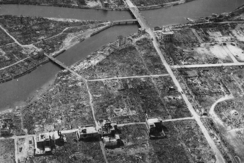 Устрашающие исторические снимки о Хиросиме Устрашающие исторические снимки о Хиросиме