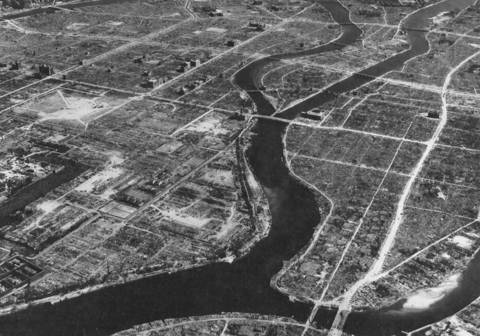 Устрашающие исторические снимки о Хиросиме Устрашающие исторические снимки о Хиросиме