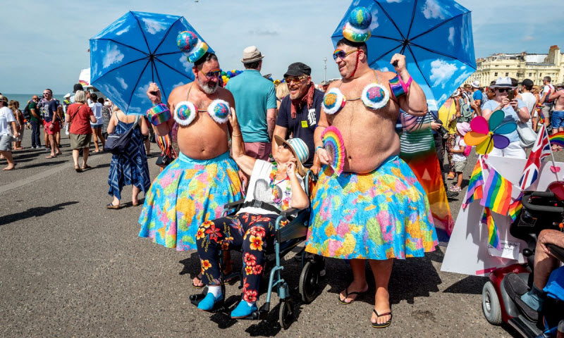 Brighton Pride 2018: крупнейший гей-парад в Великобритании