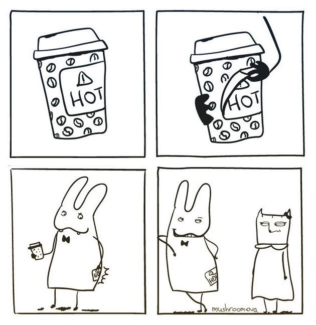 Смешные комиксы