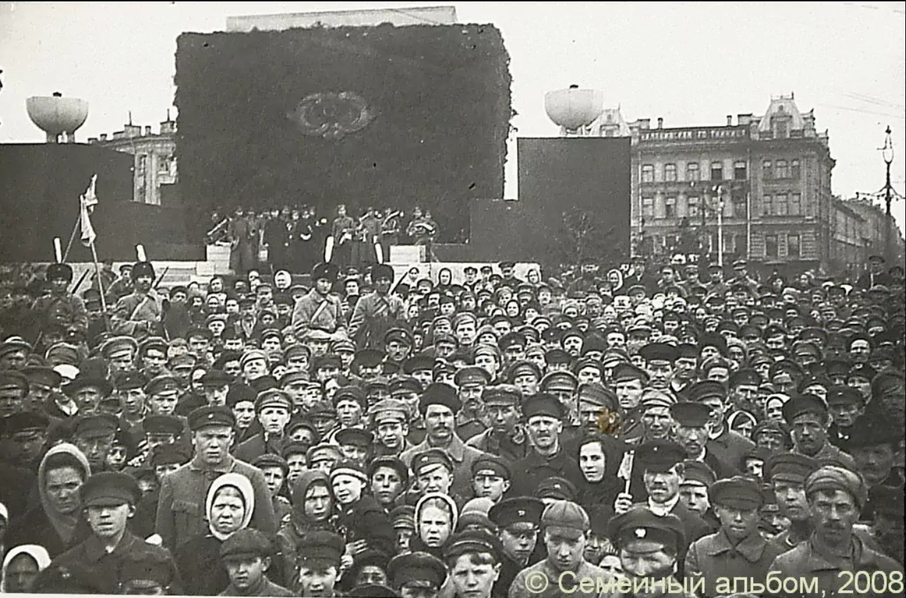 Исторические кадры Петрограда в 1921-1923 годах