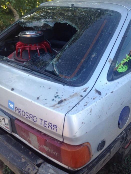 Любители мощного звука "тюнингуют" свои автомобили