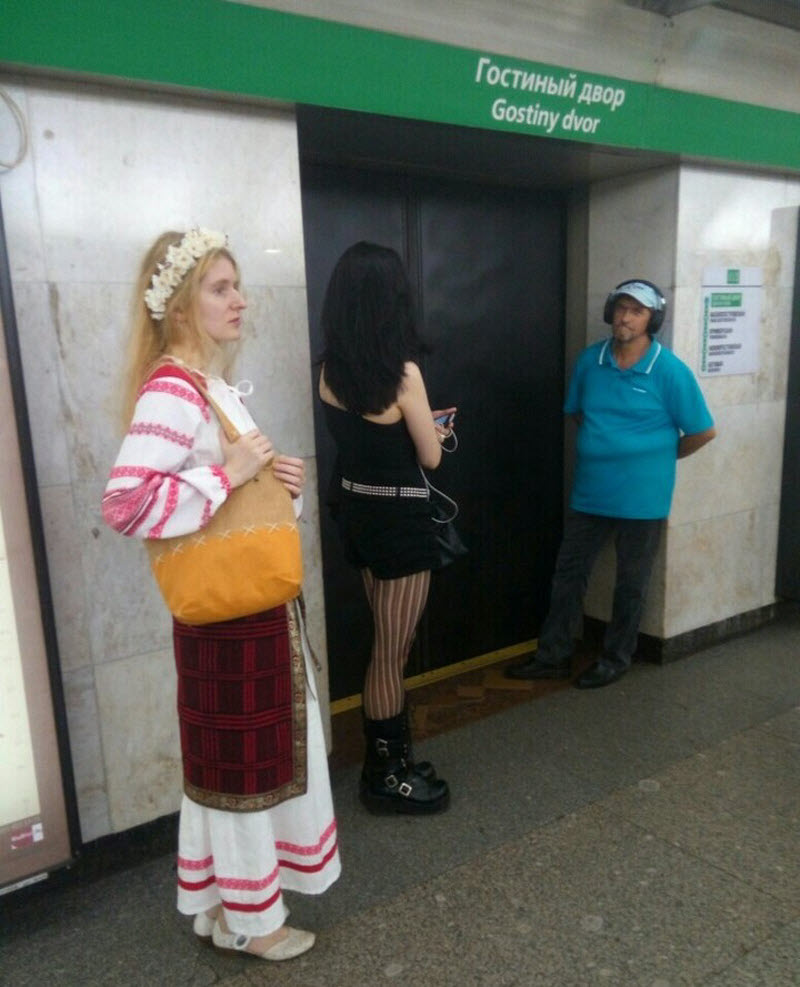 Модники из метрополитена