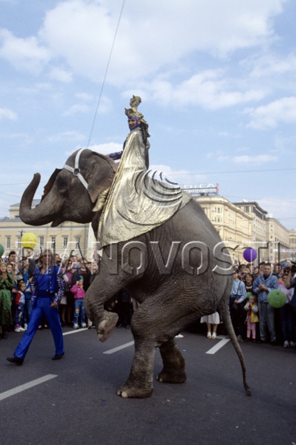 Как Москва отмечала 850 лет