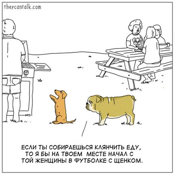 Смешные комиксы