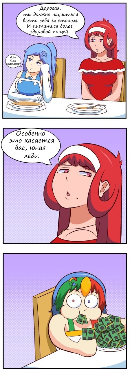 Смешные комиксы