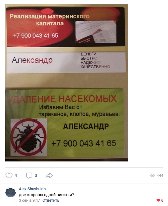 Юмор из социальных сетей