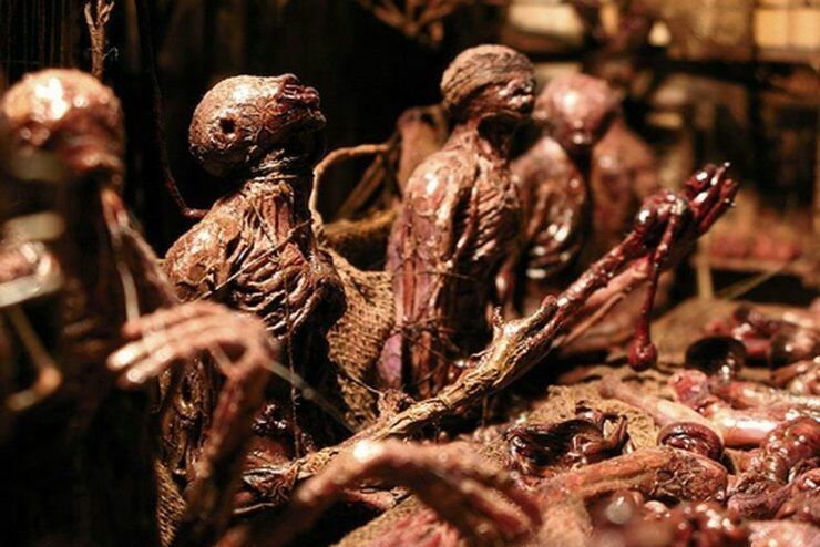 Жуткие диорамы Марка Пауэлла, считающего каннибализм и переваривание плоти изысканными