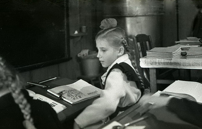 Сельская школа 1964 года (19 фото)