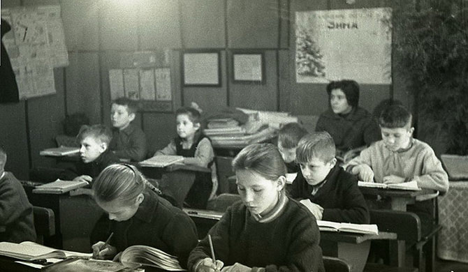 Сельская школа 1964 года (19 фото)