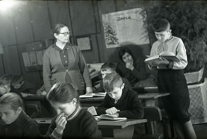Сельская школа 1964 года (19 фото)