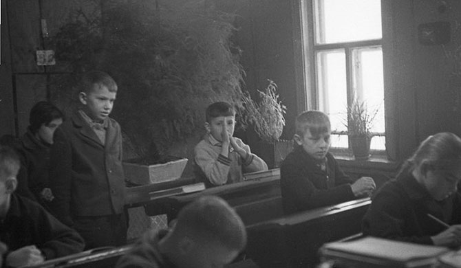 Сельская школа 1964 года (19 фото)