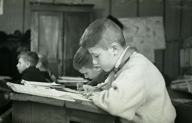 Сельская школа 1964 года (19 фото)