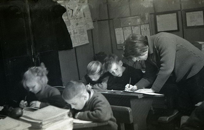 Сельская школа 1964 года (19 фото)