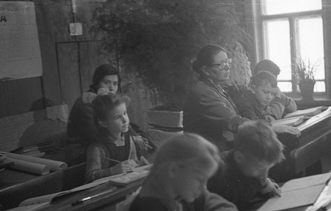 Сельская школа 1964 года (19 фото)