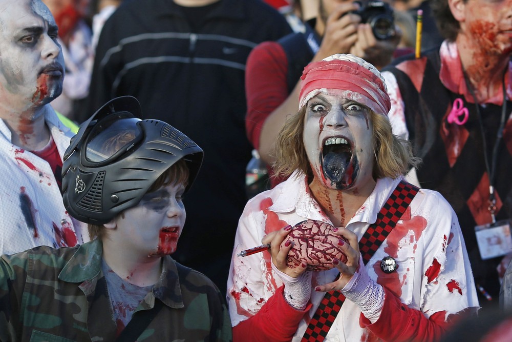 Zombie Walk в Нью-Джерси (18 фото)