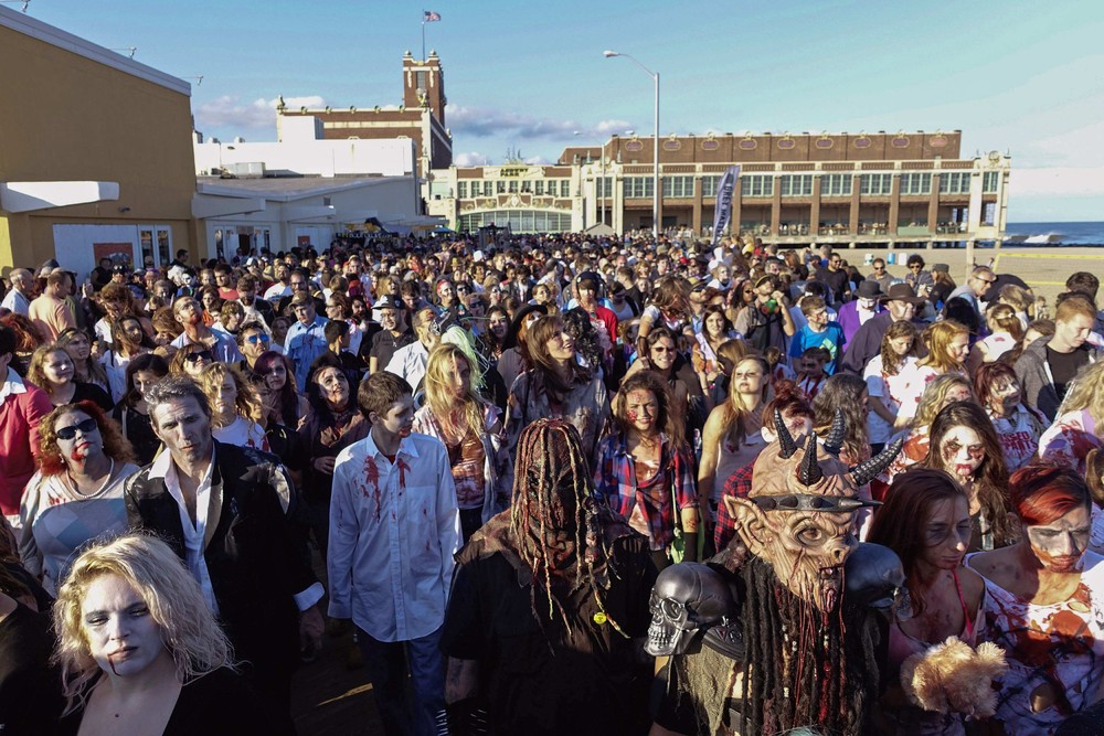 Zombie Walk в Нью-Джерси (18 фото)