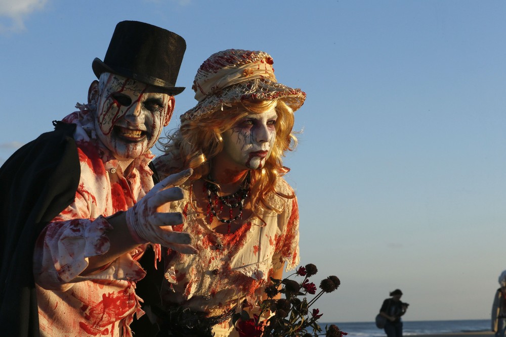 Zombie Walk в Нью-Джерси (18 фото)