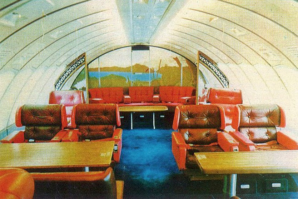 Путешествие в Boeing 747 в 1970-х Путешествие в Boeing 747 в 1970-х