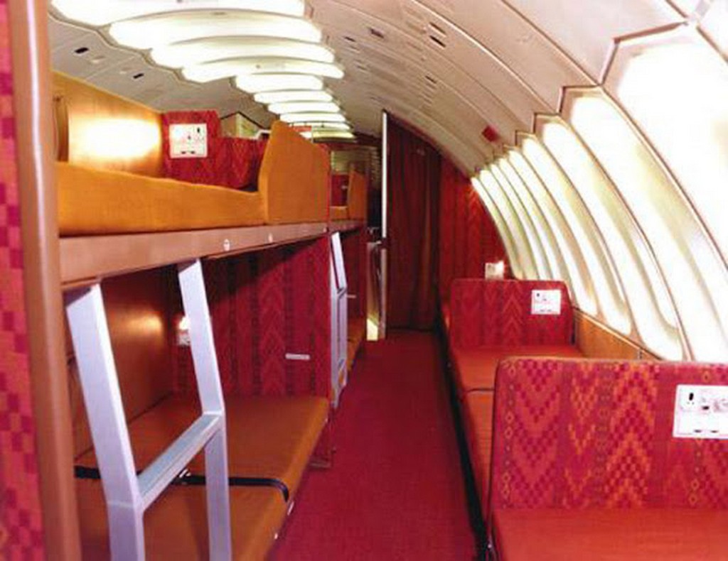 Путешествие в Boeing 747 в 1970-х Путешествие в Boeing 747 в 1970-х