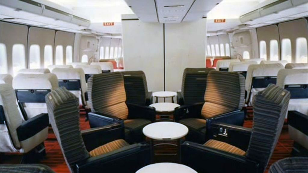 Путешествие в Boeing 747 в 1970-х Путешествие в Boeing 747 в 1970-х