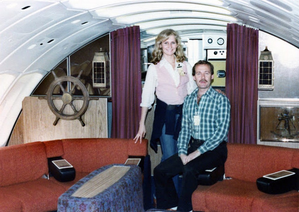 Путешествие в Boeing 747 в 1970-х Путешествие в Boeing 747 в 1970-х