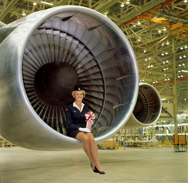 Путешествие в Boeing 747 в 1970-х Путешествие в Boeing 747 в 1970-х