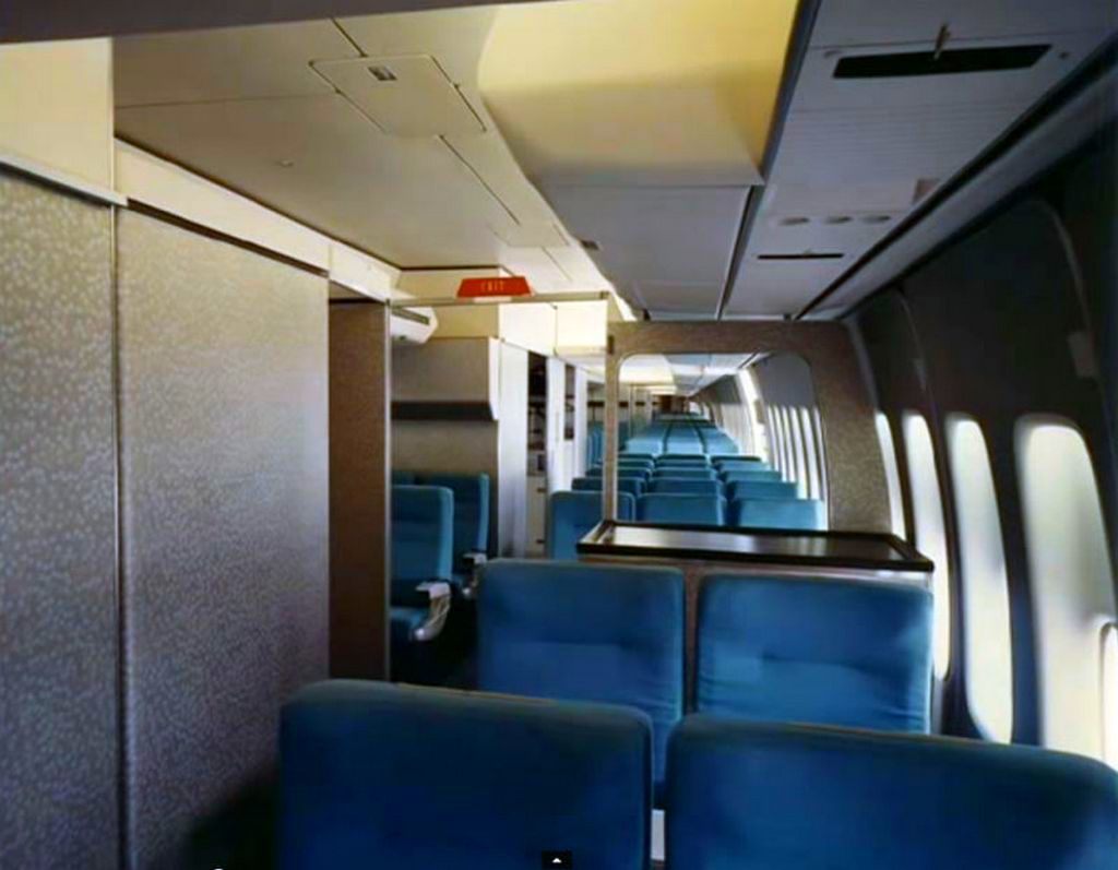 Путешествие в Boeing 747 в 1970-х Путешествие в Boeing 747 в 1970-х