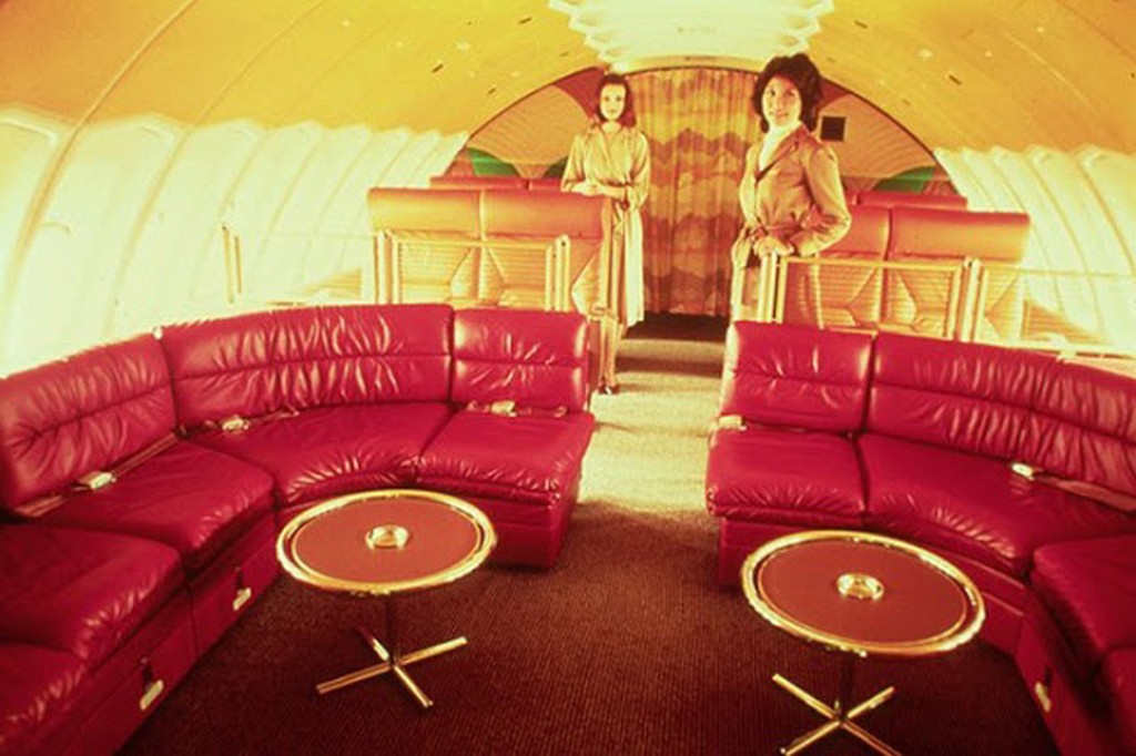 Путешествие в Boeing 747 в 1970-х Путешествие в Boeing 747 в 1970-х