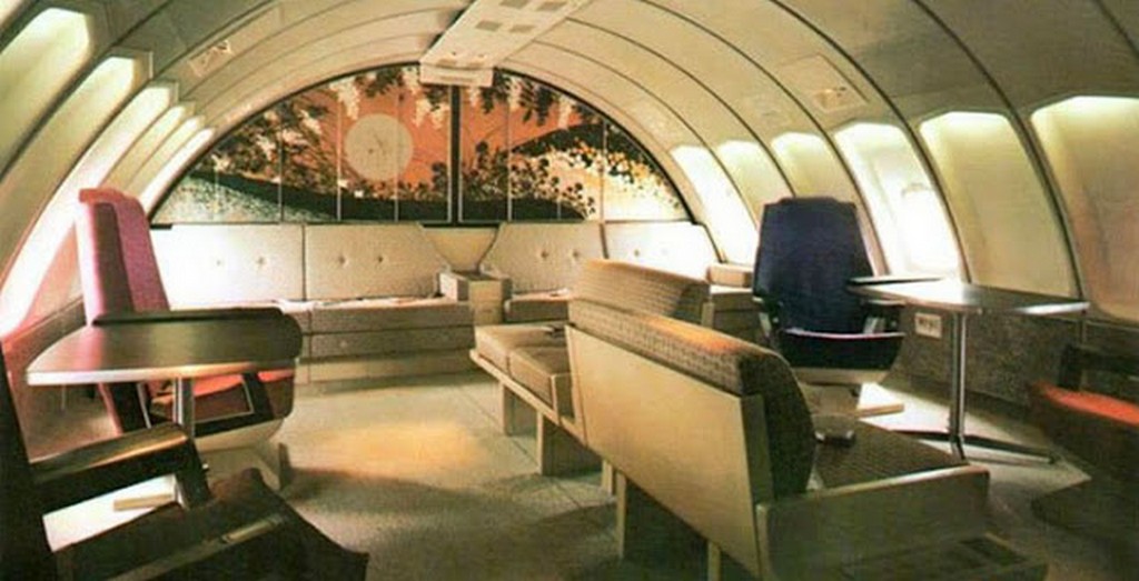 Путешествие в Boeing 747 в 1970-х Путешествие в Boeing 747 в 1970-х