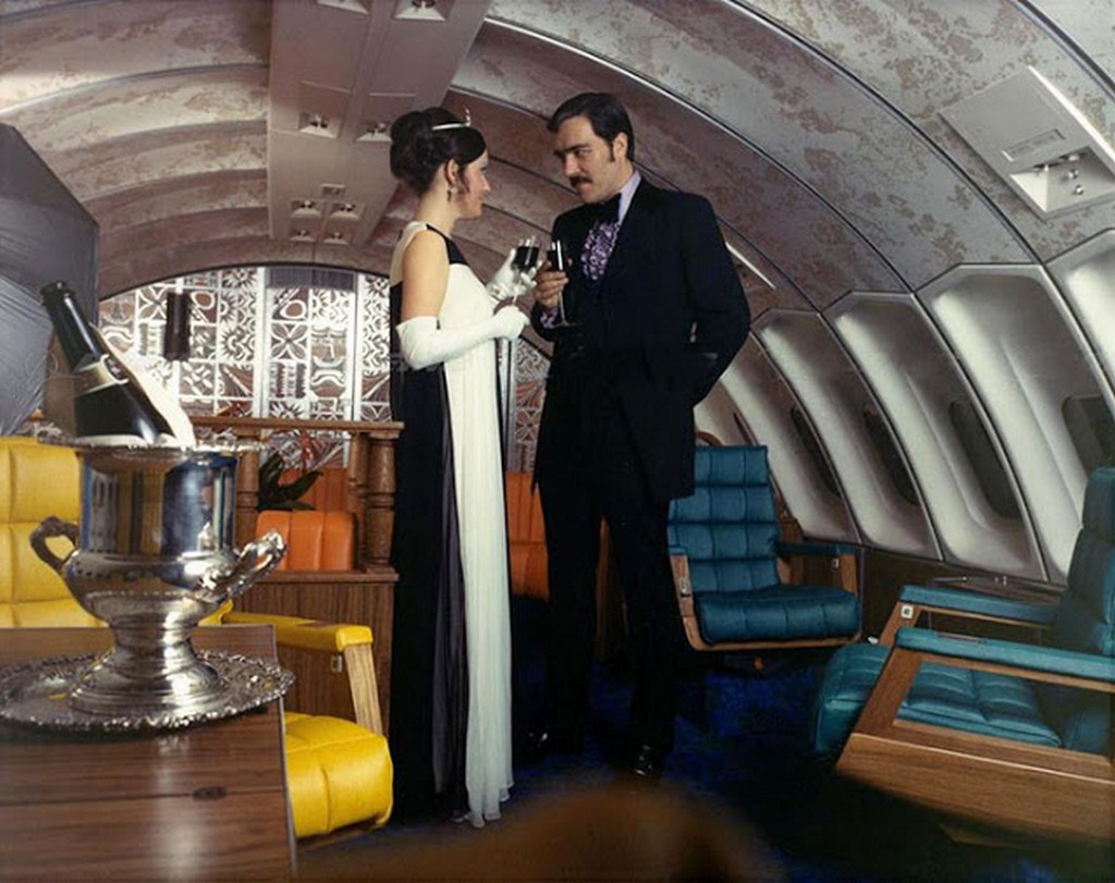 Путешествие в Boeing 747 в 1970-х Путешествие в Boeing 747 в 1970-х