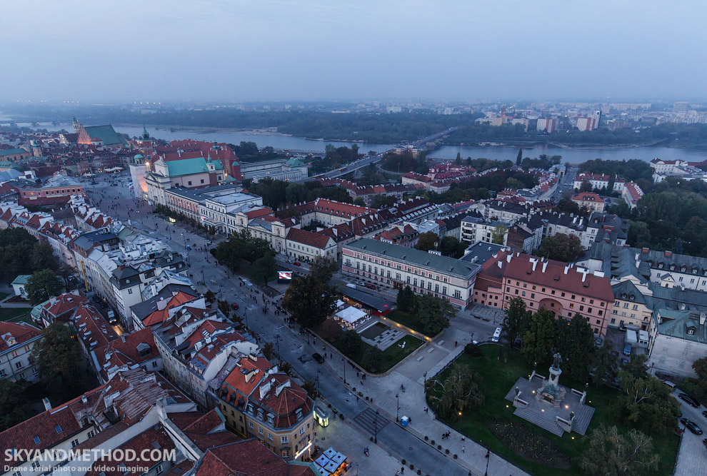 Варшава с высоты