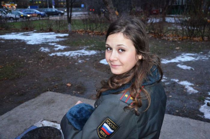 Девушки на страже порядка