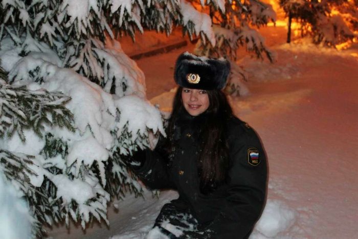 Девушки на страже порядка