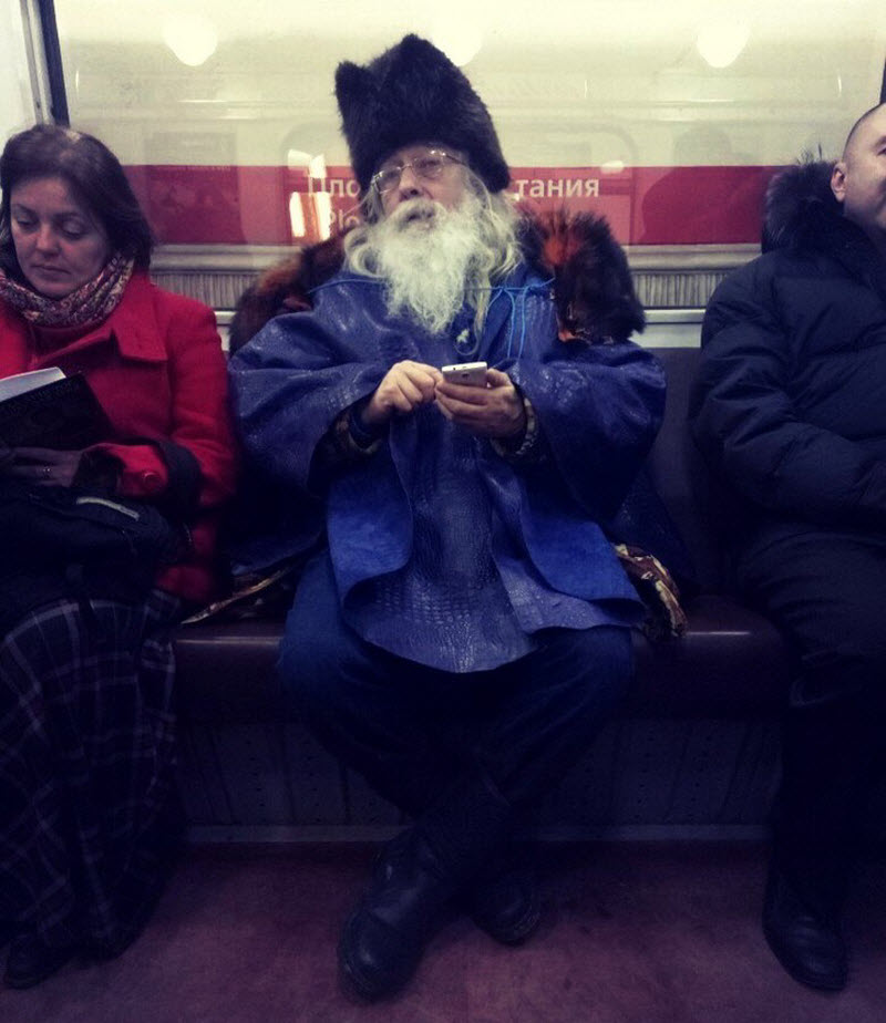 Модники из российского метрополитена