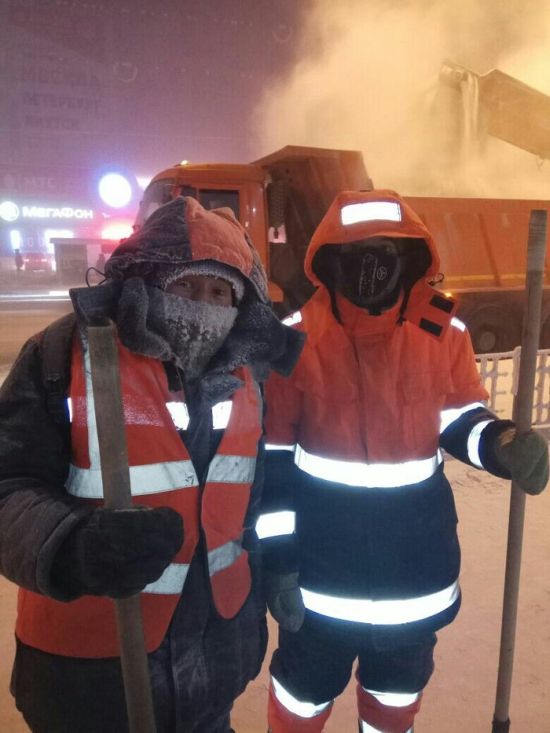 Суровые будни якутских дорожников