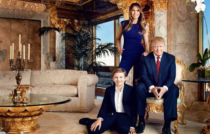 Роскошное жилище Дональда Трампа