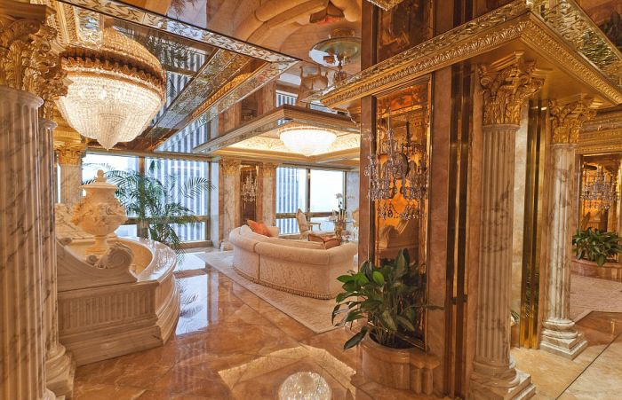 Роскошное жилище Дональда Трампа